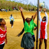 Netball Team at Agape Secondary School